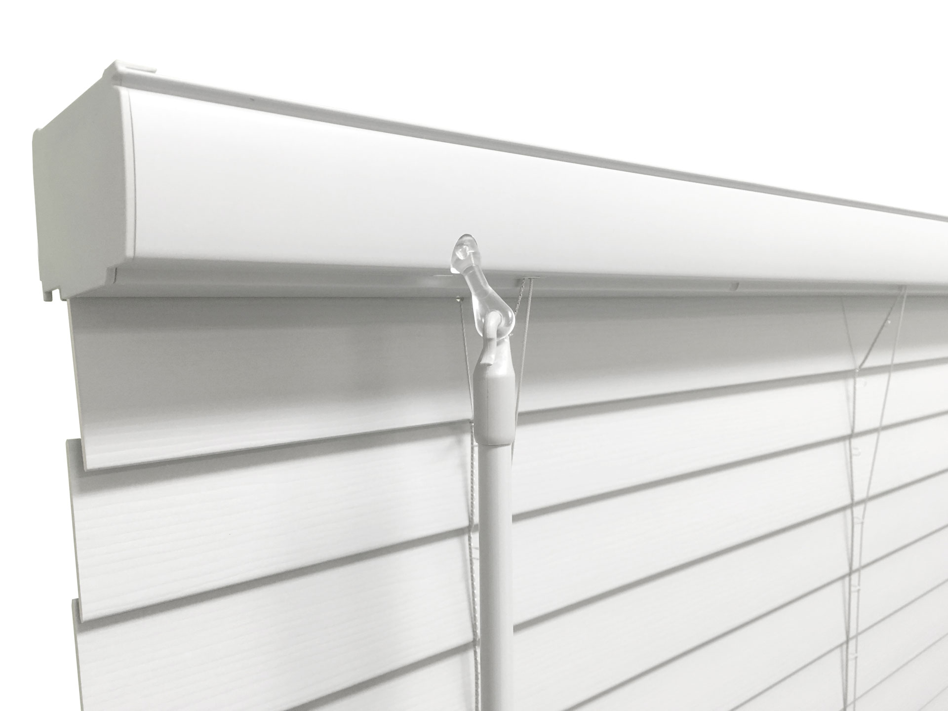 SmartRail offers a contemporary design without the need to install a valance.